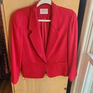 Pendleton Classic Red Blazer